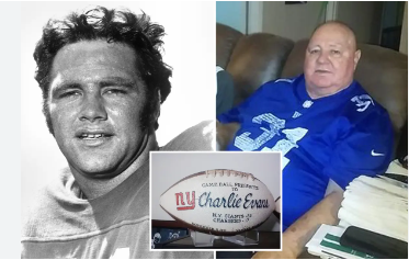 JUST IN: Legendary New York Giants Running Back Charlie Evans Dies at 76, Leaving a Lasting Legacy.
