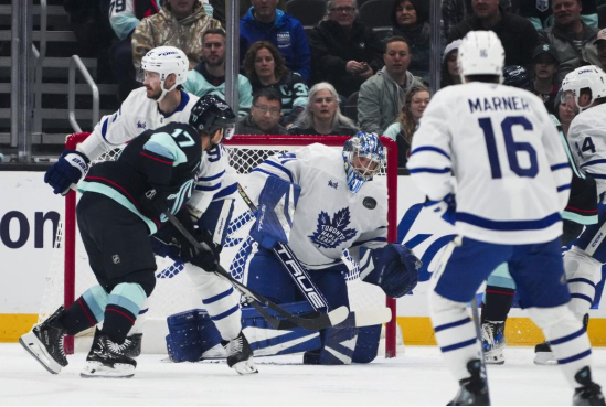 JUST IN: Anthony Stolarz Stuns in Sensational Comeback, Backstopping the Leafs to Victory with a Rust-Free, Dominant Performance Against the Kraken.