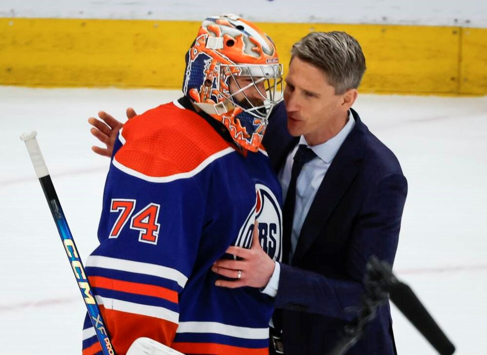 Oilers Coach Clarifies Goaltending Approach Ahead of NHL Playoffs…