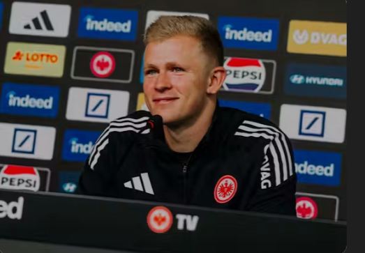Burkardt Opens Up on His Move to Eintracht Frankfurt: “Not a Stepping Stone”